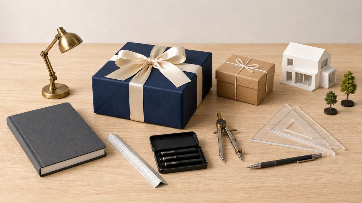Presentes para arquitetos: ideias que ficam na mesa de trabalho