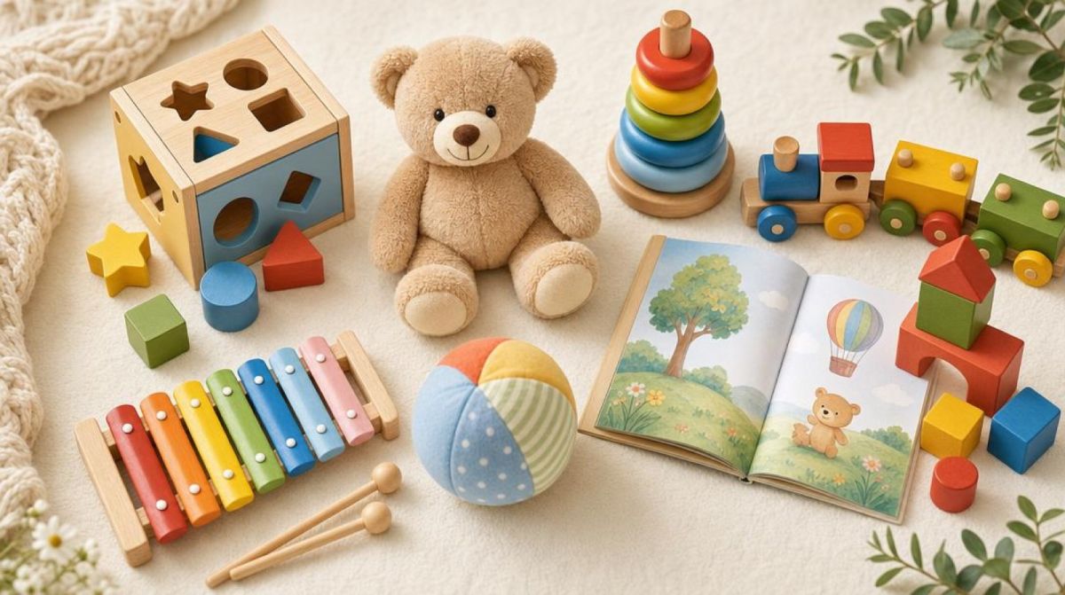 Presente para criança de 2 anos: para brincar e aprender