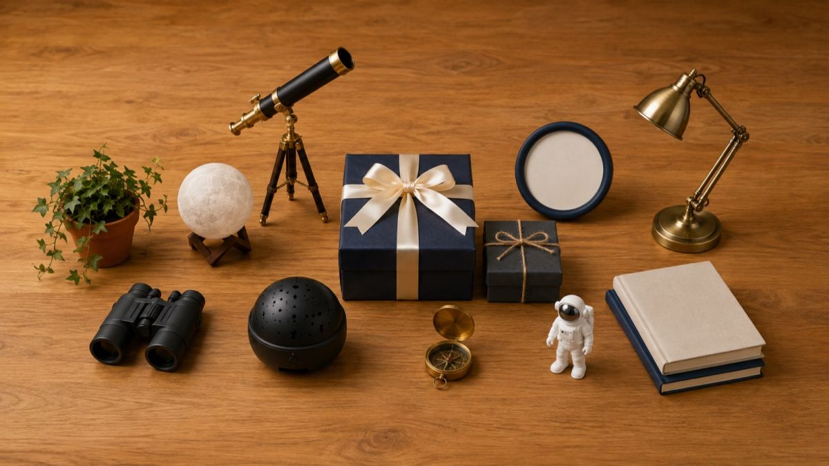Presentes para fãs de astronomia: do telescópio ao céu dentro de casa