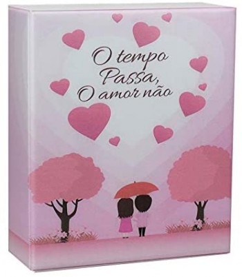 Álbum de fotos com mensagens