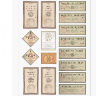 Adesivos de poções mágicas