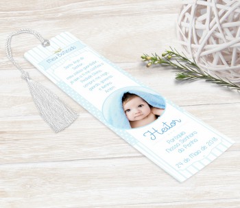 Marcador de livro personalizado com foto