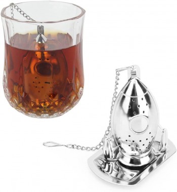 Infusor de chá em forma de foguete