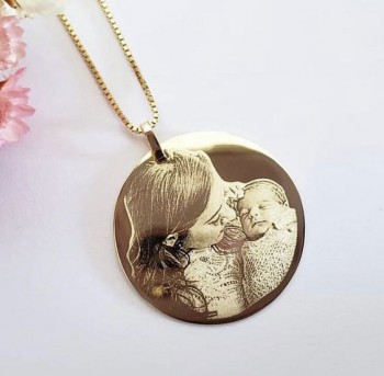 Colar personalizado com foto