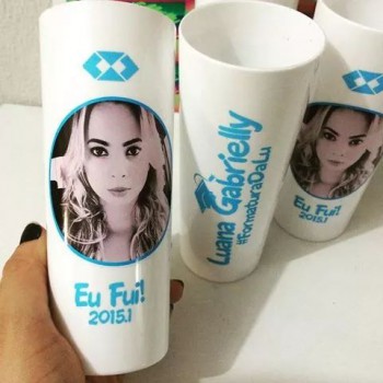 Copo personalizado com foto