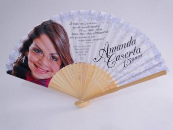 Leque personalizado com foto