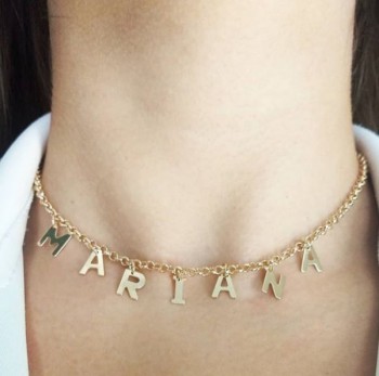 Colar personalizado com nome