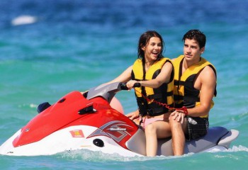 Andar de jet ski