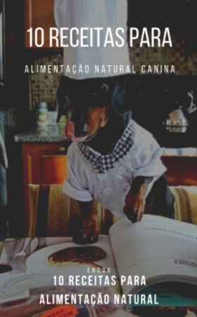 Livro de receitas saudáveis para animais