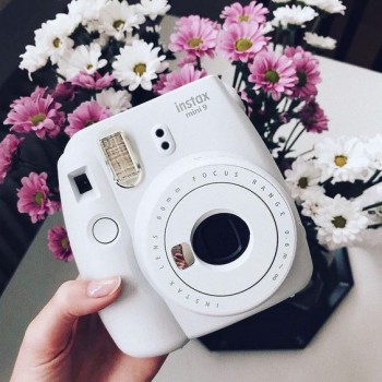 Câmera estilo polaroid