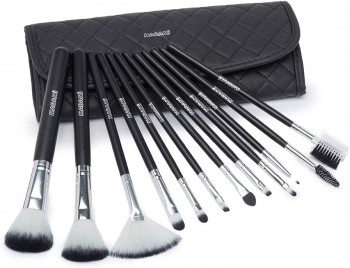 Kit de pincéis e acessórios de maquiagem