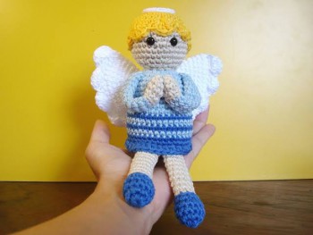 Anjo amigurumi