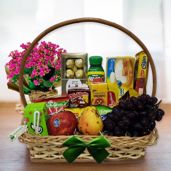 Cesta café da manhã