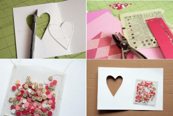 Cartão feito à mão