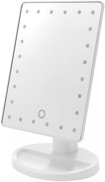 Espelho com LED para maquiagem