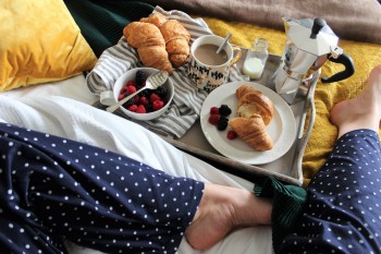 Café da manhã na cama