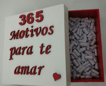Caixa “Motivos para te amar”