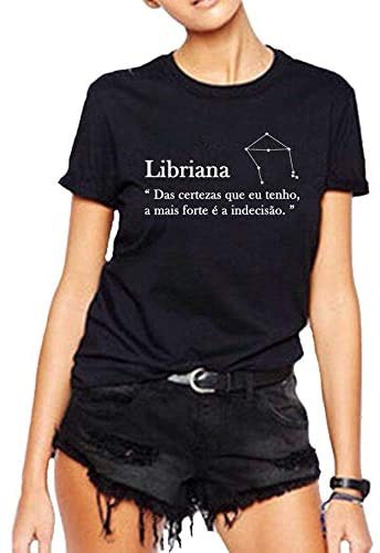 Camiseta com definição do signo
