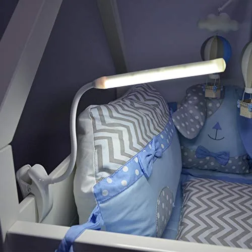 Luminária de leitura com clipe - foto 7