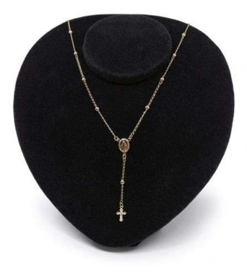 Colar com pingente religioso