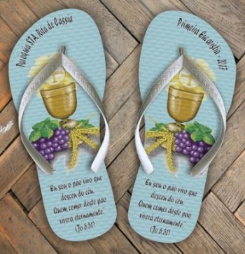 Chinelo personalizado