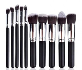 Kit de pincéis e acessórios de maquiagem