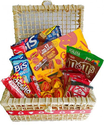 Cesta de chocolates