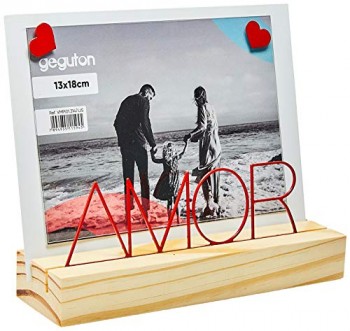 Porta-retrato de coração