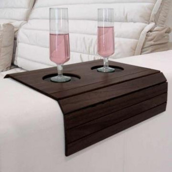 Bandeja porta copos para sofá