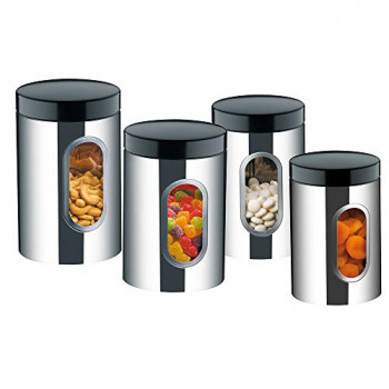 Conjunto de potes para mantimentos