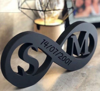 Placa personalizada decorativa