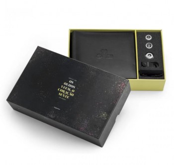 Conjunto de álbum e lentes