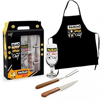 Kit avental de churrasco