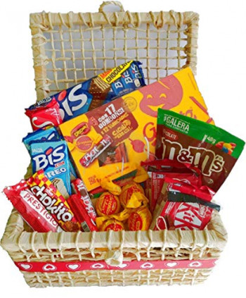 Cesta de chocolates