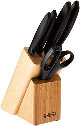 Cepo com jogo de facas