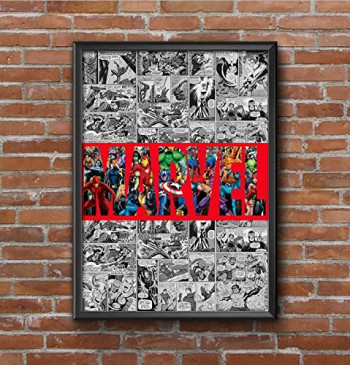 Quadro decorativo de personagens