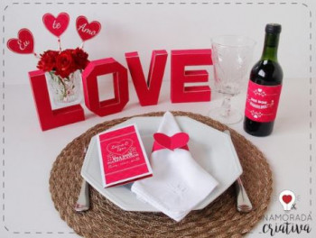 Decoração de jantar