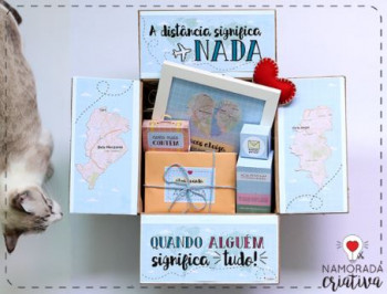 Kit para namoro à distancia