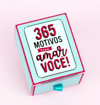 Caixa 365 motivos para amar