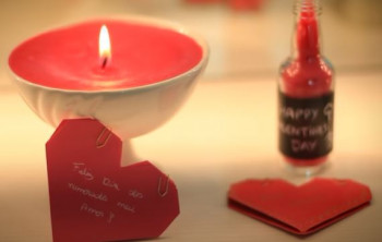 Velas românticas