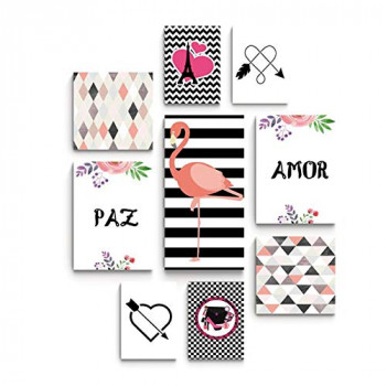 Kit de quadros decorativos