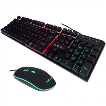 Teclado e mouse gamer