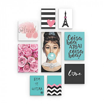 Kit de quadros decorativos