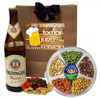 Kit de Cervejas e petiscos