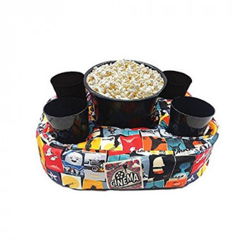 Almofada com porta-pipoca