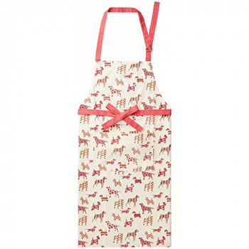 Avental com estampa de cachorro