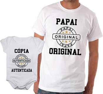 Conjunto para o pai e o bebê