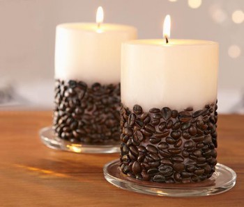 Velas com aroma de café