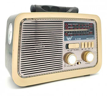 Rádio <em>Bluetooth</em> retrô