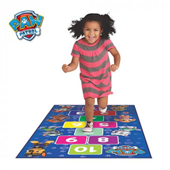 Tapete para brincar de amarelinha